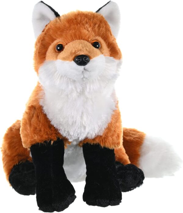 Wild Republic Red Fox Plush, Stuffed Animal, Plush Toy