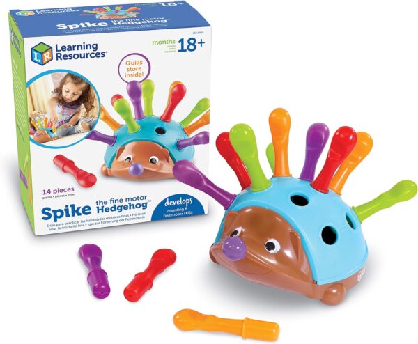 Learning Resources Spike The Fine Motor Hedgehog - Toddler Learning Toys - Image 4