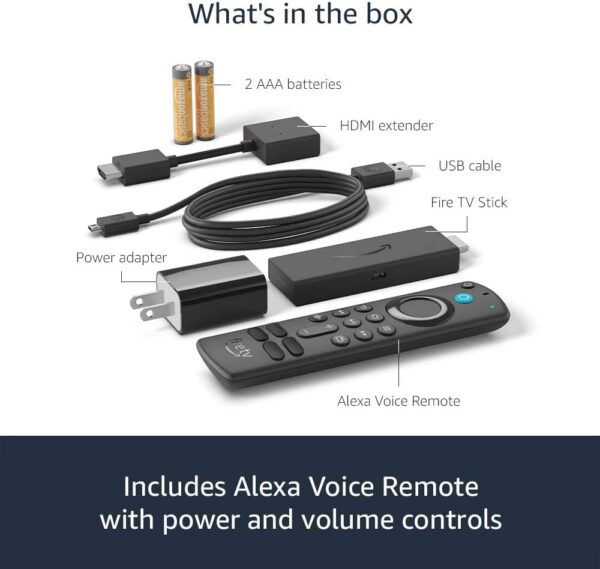 Amazon Fire TV Stick, HD, sharp picture quality, fast streaming, free & live TV, Alexa Voice Remote with TV controls - Image 2