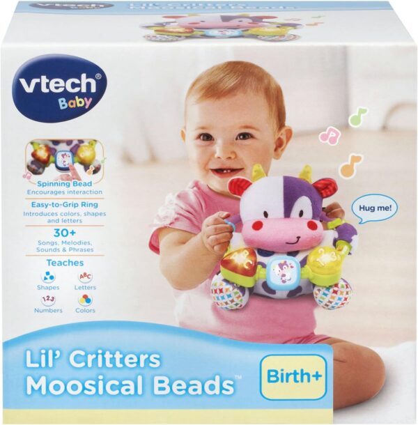 VTech Baby Lil' Critters Moosical Beads, Purple - Image 4