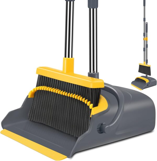 Kelamayi Broom and Dustpan Set for Home，Broom and Dustpan Set