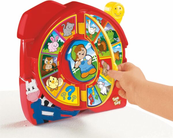 Fisher-Price Little People Toddler Toy See ‘n Say The Farmer Says, Learning Game with Music & Sounds for Kids Ages 18+ Months​ (Amazon Exclusive) - Image 2