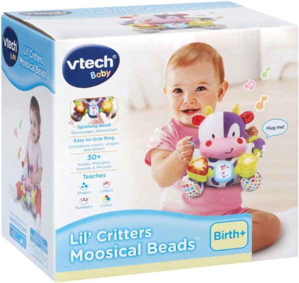 VTech Baby Lil' Critters Moosical Beads, Purple - Image 3