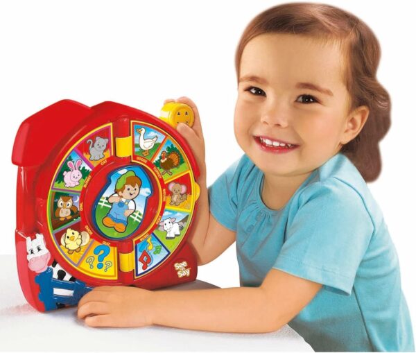 Fisher-Price Little People Toddler Toy See ‘n Say The Farmer Says, Learning Game with Music & Sounds for Kids Ages 18+ Months​ (Amazon Exclusive) - Image 4