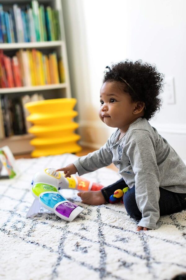 Baby Einstein Glow & Discover Light Bar Musical Activity Station and Tummy Time Toy, Age 3 months+ - Image 3