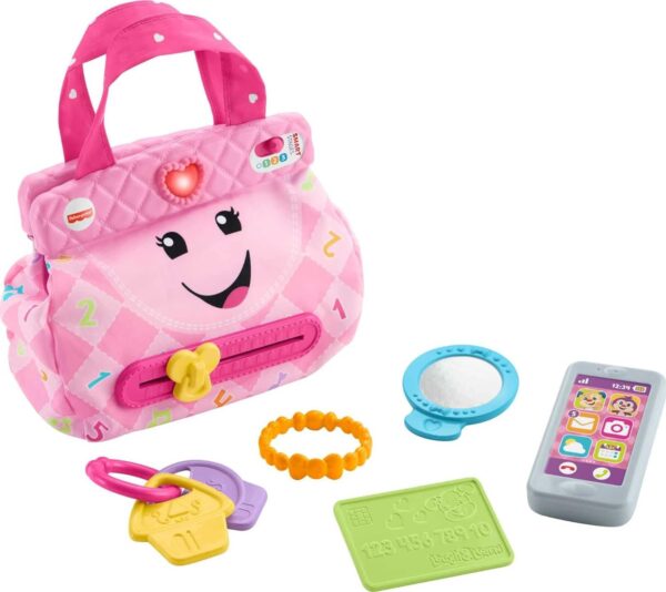 Fisher-Price Baby & Toddler Toy Laugh & Learn My Smart Purse with Lights