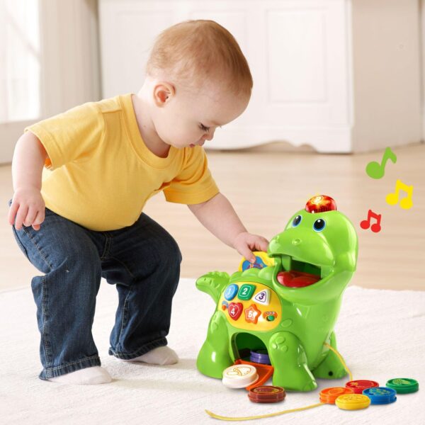 VTech Chomp and Count Dino, Green - Image 5