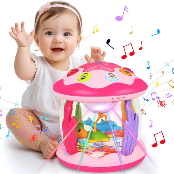 Babies Ocean Rotating Light Up Musical Toys