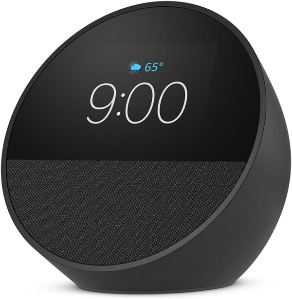 Amazon Echo Spot, Smart alarm clock with vibrant sound