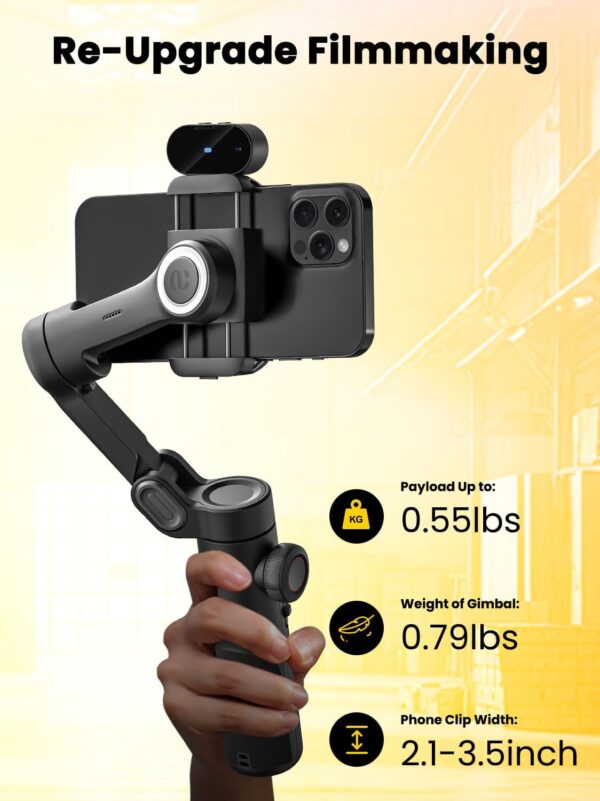 Gimbal Stabilizer for Smartphone, XE AI Version - Image 2