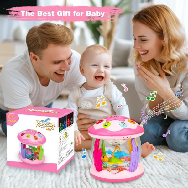 Babies Ocean Rotating Light Up Musical Toys - Image 3