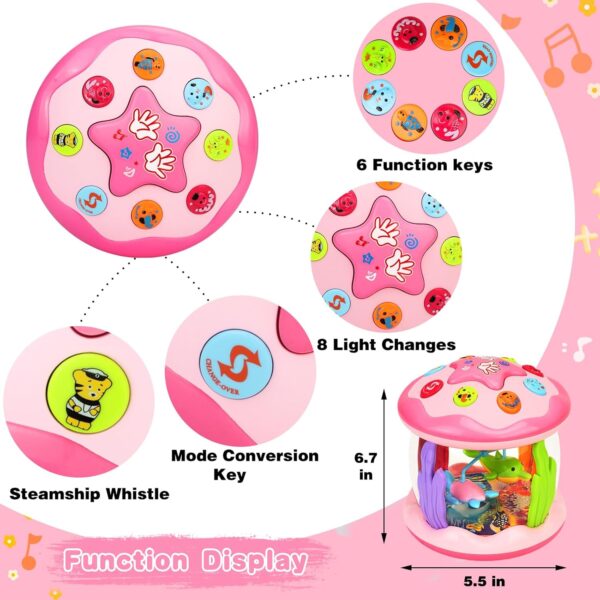 Babies Ocean Rotating Light Up Musical Toys - Image 4