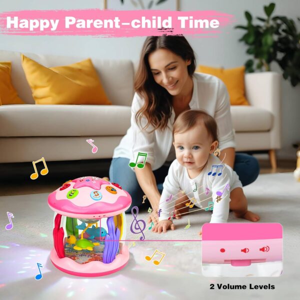 Babies Ocean Rotating Light Up Musical Toys - Image 5