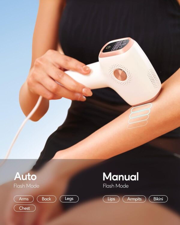 INNZA Laser Hair Removal with Ice Cooling Care Function for Women - Image 6