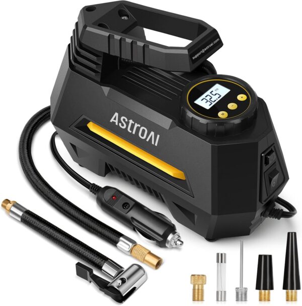 AstroAI Tire Inflator Portable Air Compressor Tire Air Pump for Car Tires