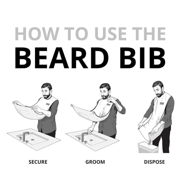 Beard King Beard Bib Apron - Image 5