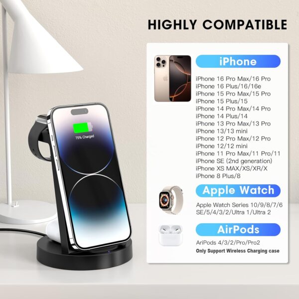 3 in 1 Charging Station for iPhone - Image 4