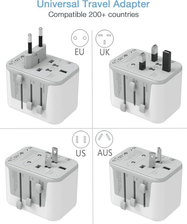 TESSAN Universal Travel Adapter - Image 3